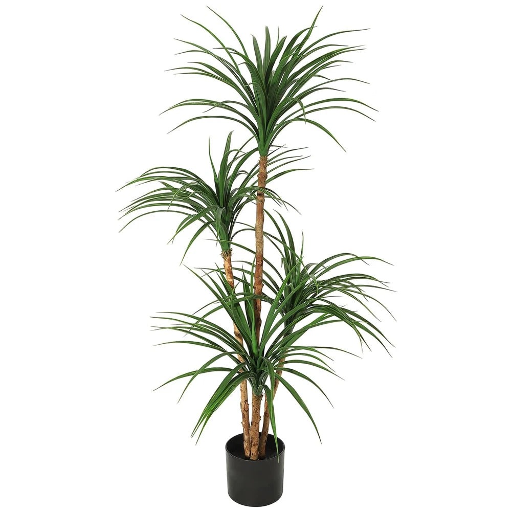 Studyset Artificial Dracaena Tree Indoor Decor Lifelike Tall Faux Plant