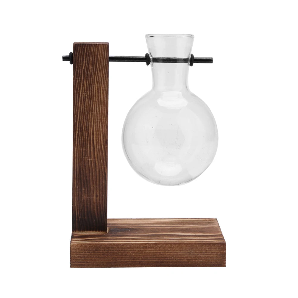 Bonsai Flower Pot Bulb Glass Plant Propagation Station Hydroponic Plant Vase for Home Office Decoration Plant Lover Gifts