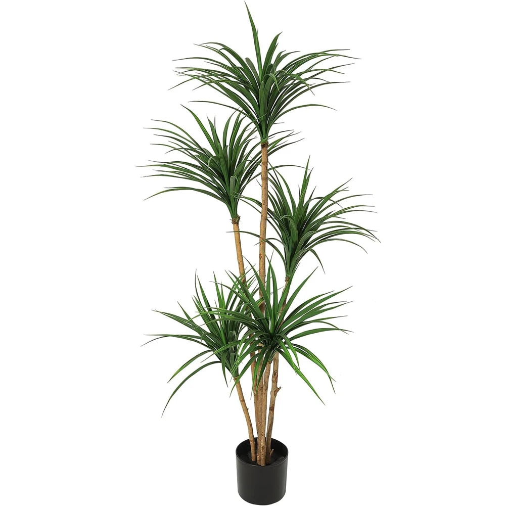 Studyset Artificial Dracaena Tree Indoor Decor Lifelike Tall Faux Plant