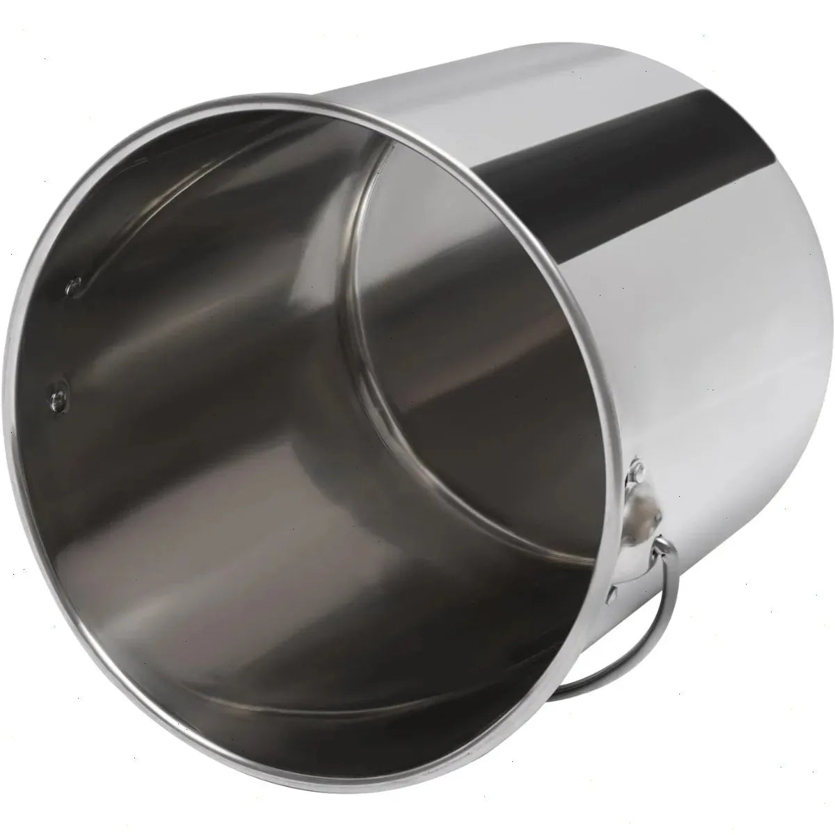 Bymaocar Stainless Steel Milk Can With Lid 304 Rustproof Storage