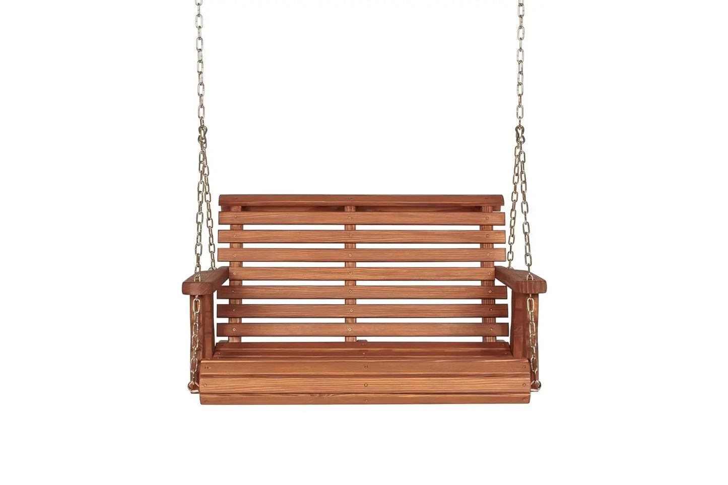 Heavy Duty 700Lb Rollback Porch Swing With Chains Outdoor
