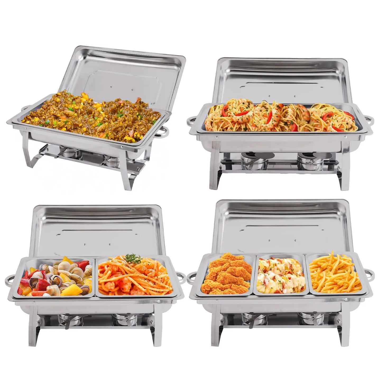JETTING Chafing Dish Buffet Set Stainless Steel Food Warmers