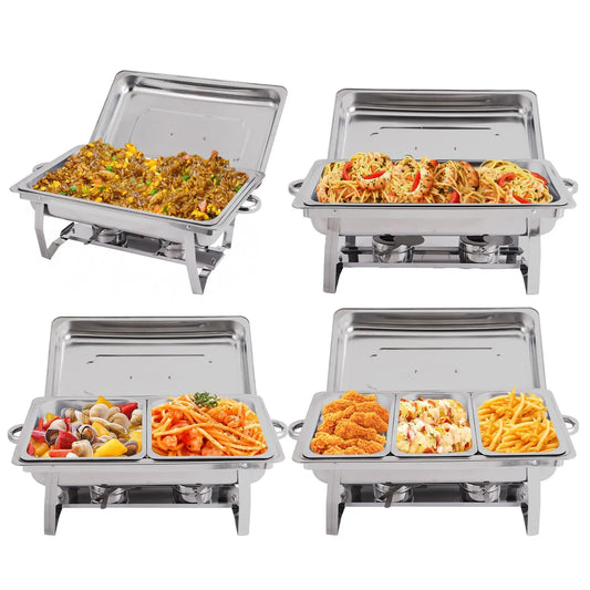 JETTING Chafing Dish Buffet Set Stainless Steel Food Warmers