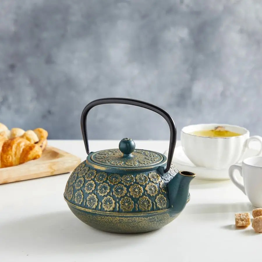 Cast Iron Tea Kettle With Infuser Japanese Teapot Classic