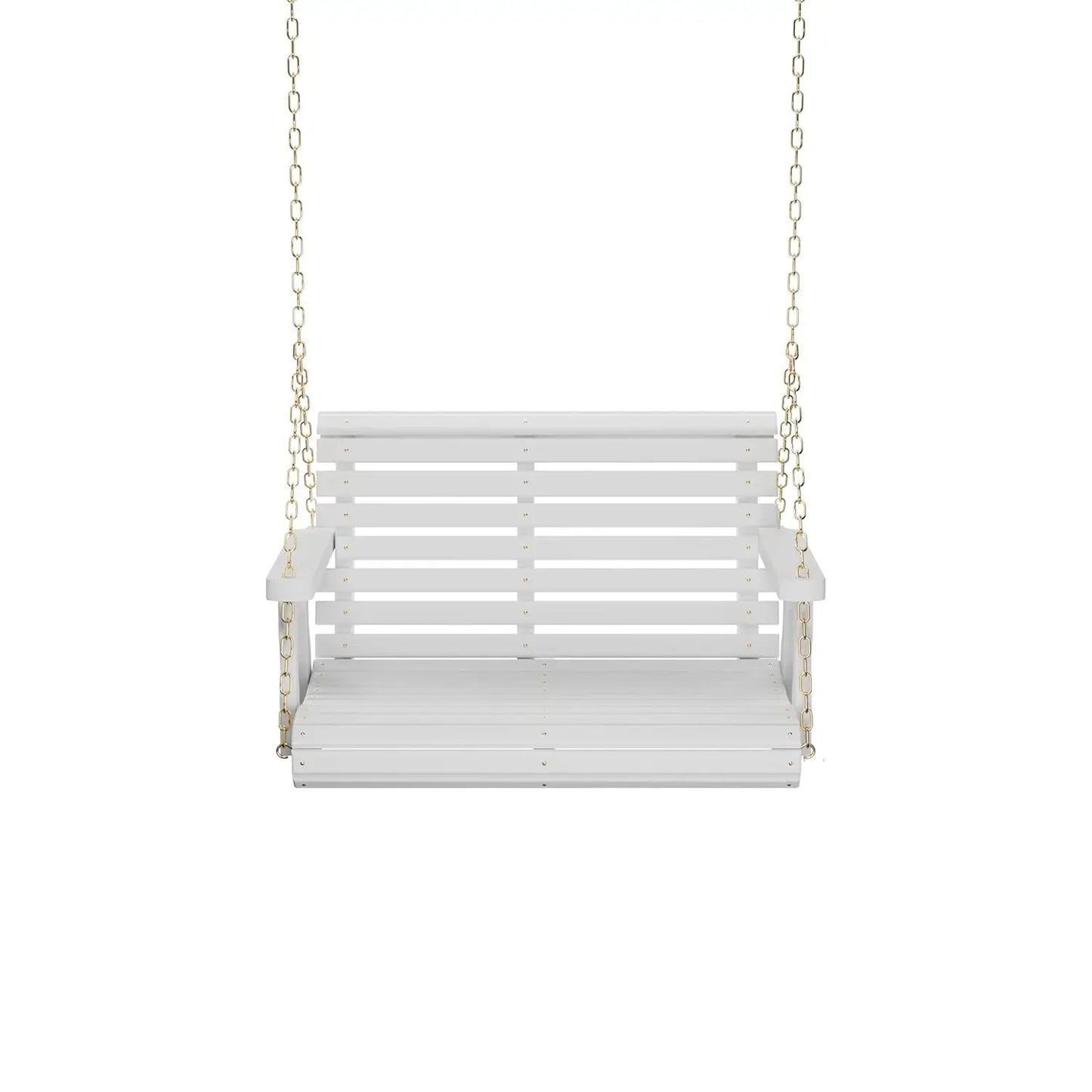 Heavy Duty 700Lb Rollback Porch Swing With Chains Outdoor