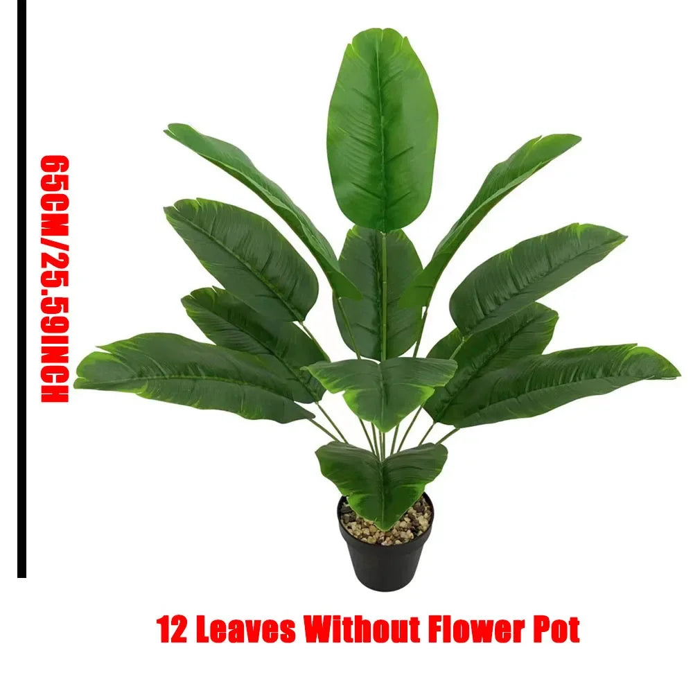 Artificial Palm Tree 18 Leaves Real Touch Home Decor