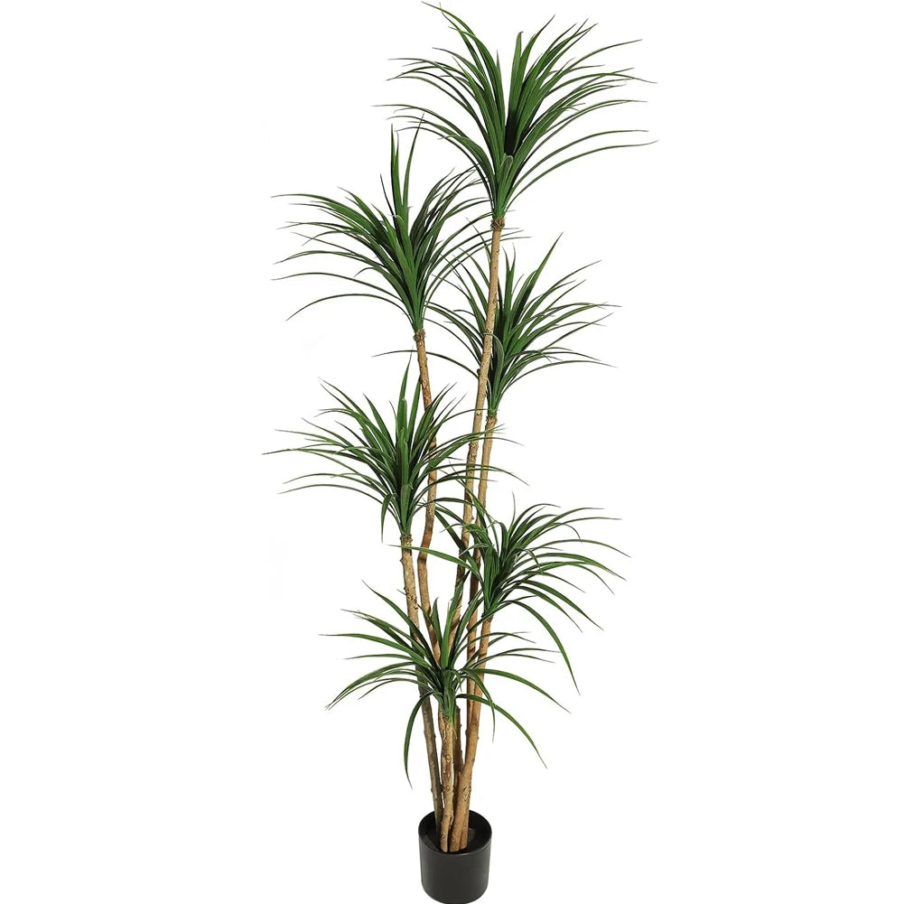 Studyset Artificial Dracaena Tree Indoor Decor Lifelike Tall Faux Plant