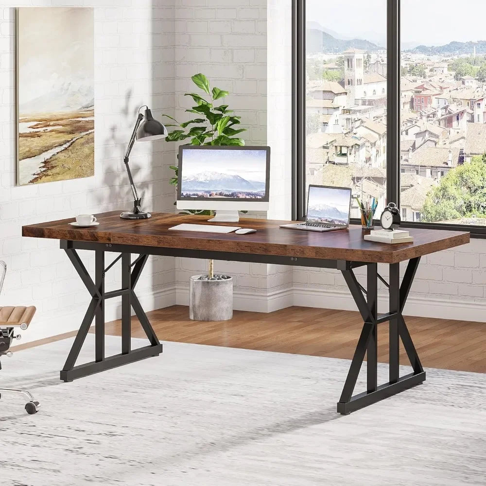 XMSJ Executive Desk for Office and Study