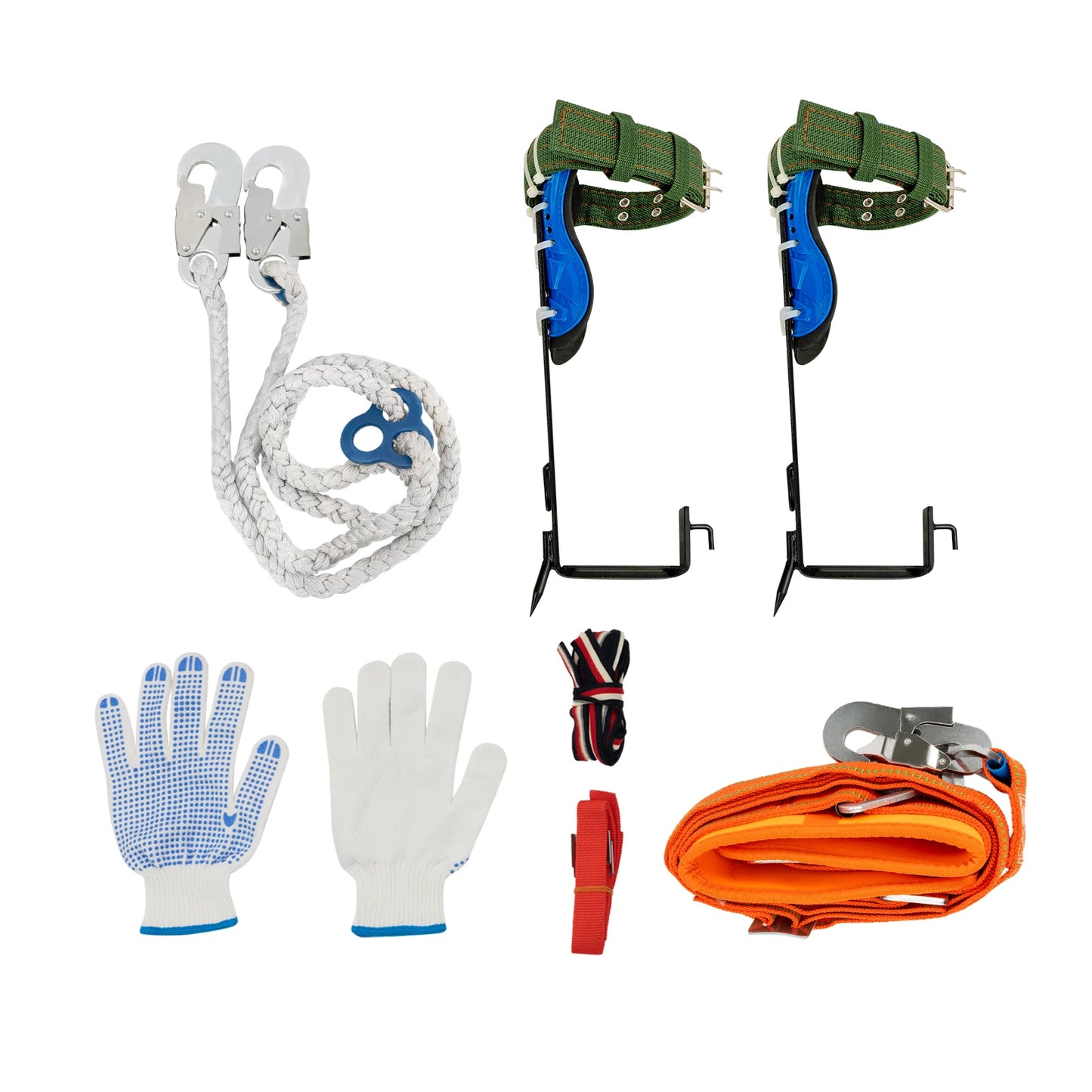 Tree Climbing Tools Kit With Safety Belt And Foot Pedal
