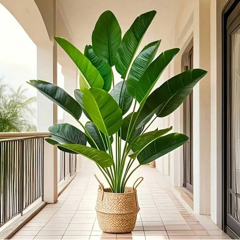 Artificial Palm Tree 18 Leaves Real Touch Home Decor