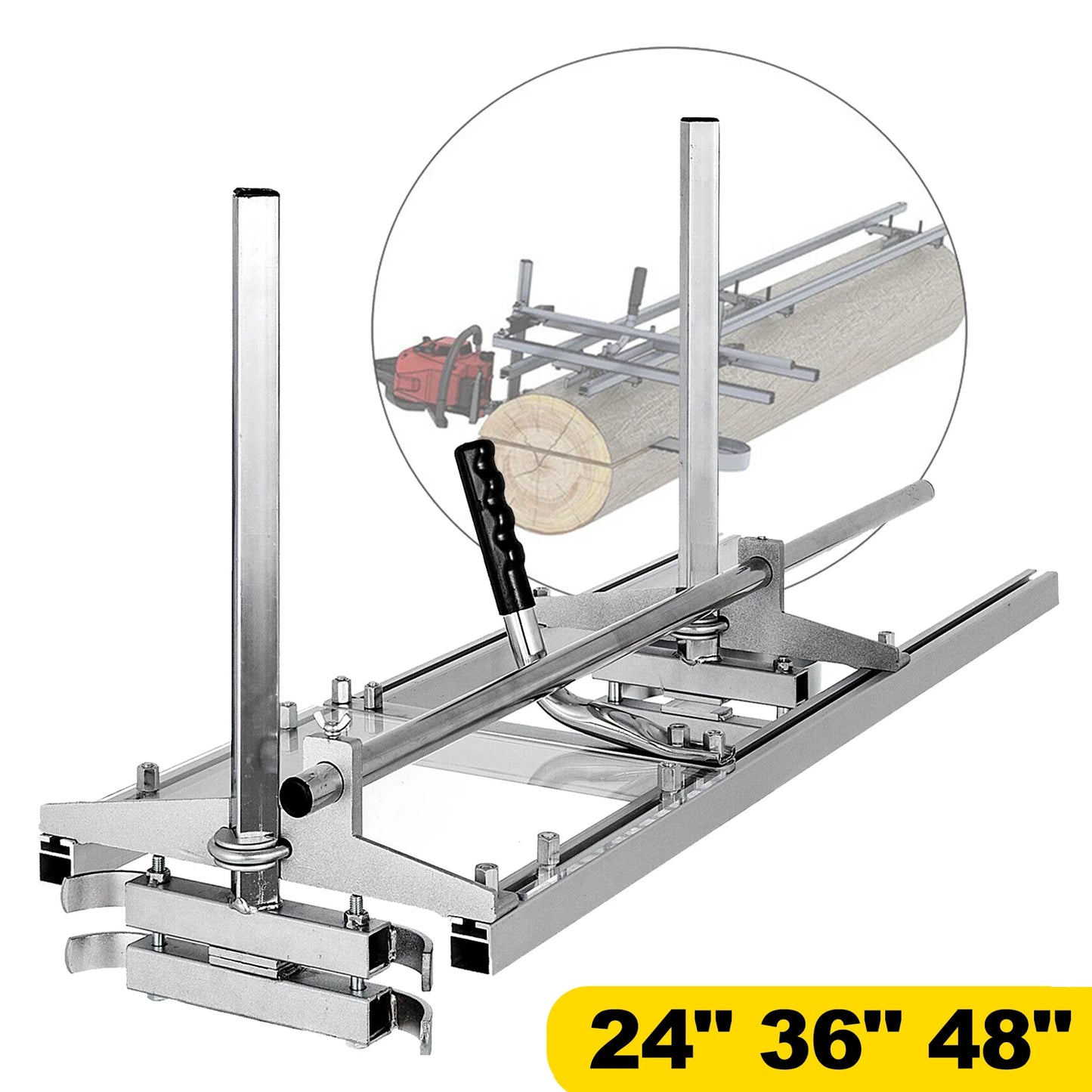 Chainsaw Mill Planking Guide Bar For Wood Lumber Cutting Portable Sawmill
