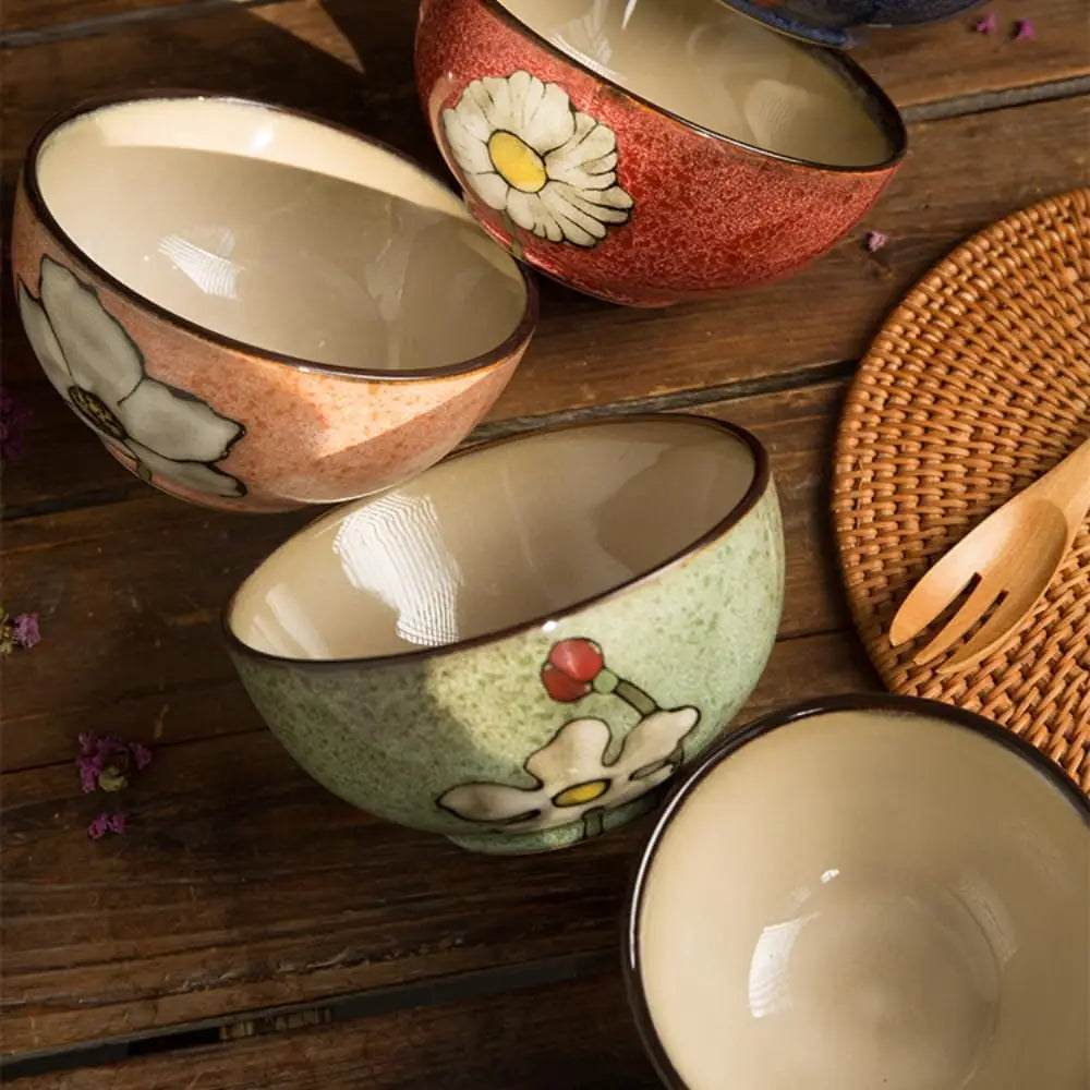 Ceramic Bowls Set Of 4 Microwave And Dishwasher Safe