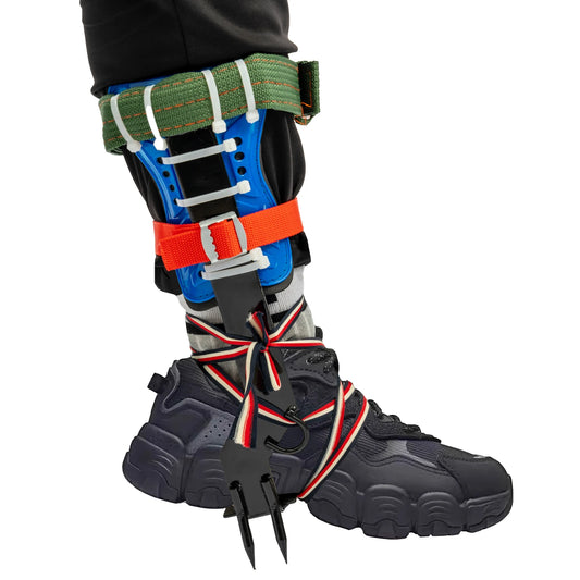 Tree Climbing Spikes Set With Pole Climbing Gaffs And Rope