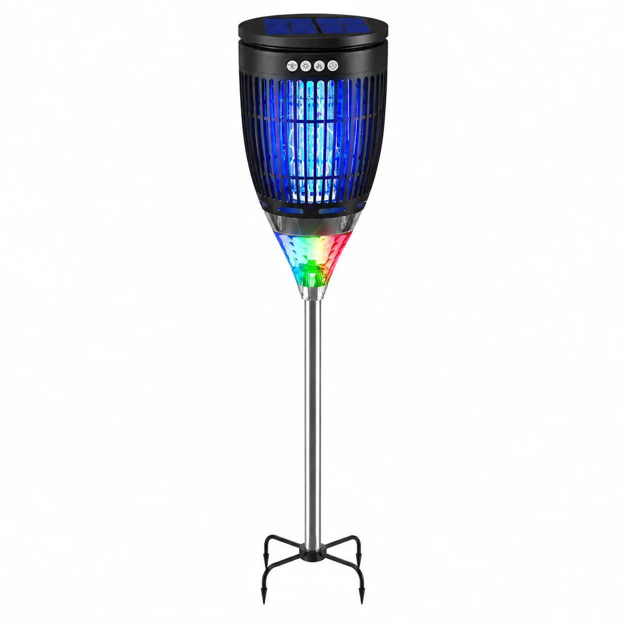 Solar Bug Zapper Outdoor 4200V Three In One Mosquito Zapper