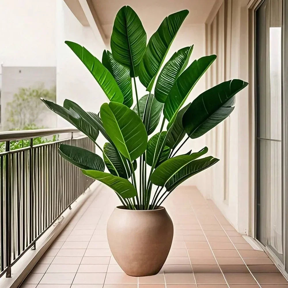 Artificial Palm Tree 18 Leaves Real Touch Home Decor