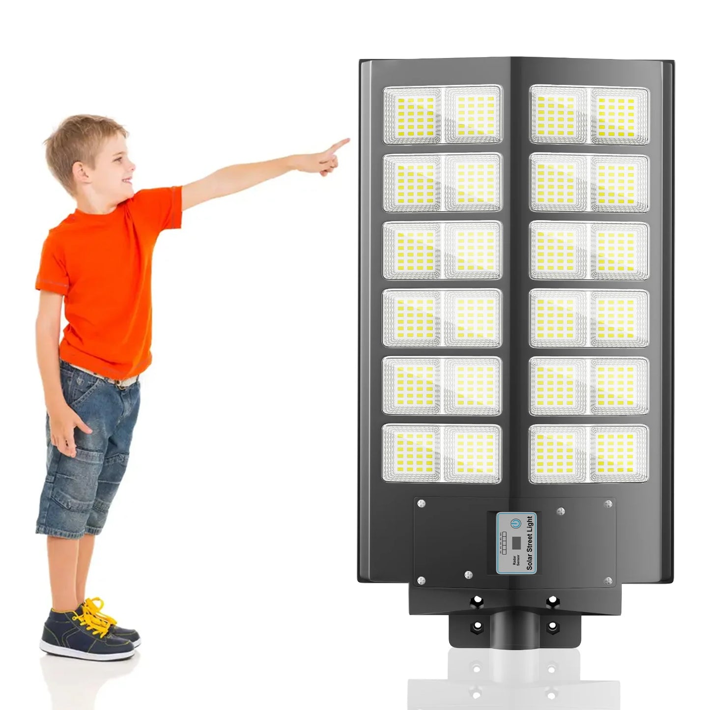 Six Thousand Watt Waterproof Solar Street Light With Motion Sensor