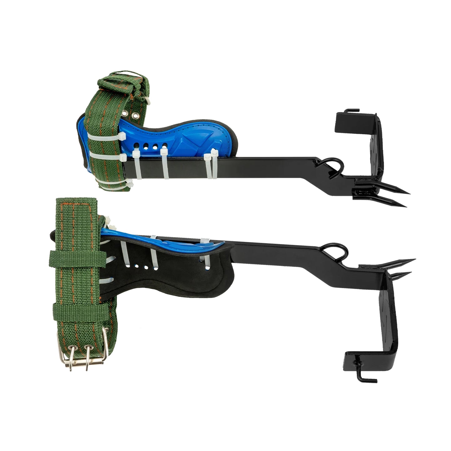 Tree Climbing Spikes Set With Pole Climbing Gaffs And Rope
